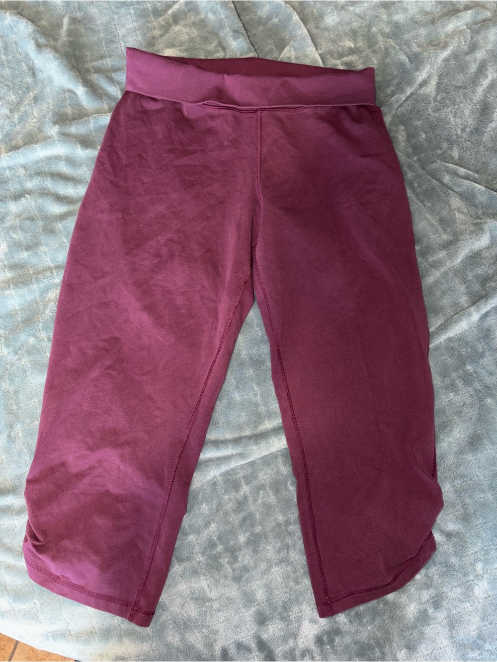 Maroon Capri Active capris